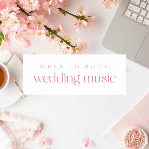 when to book wedding music