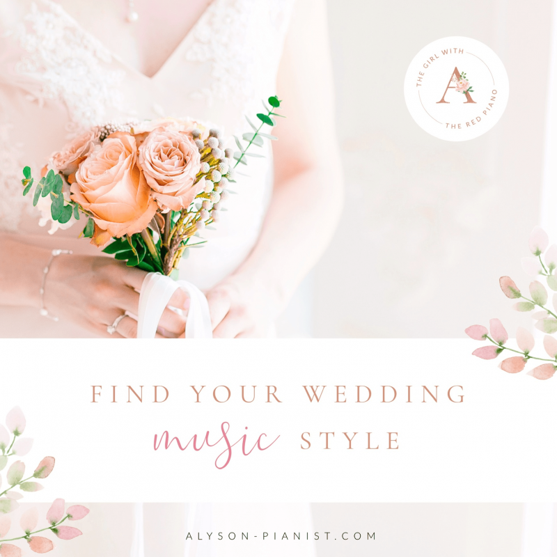 find your wedding music style